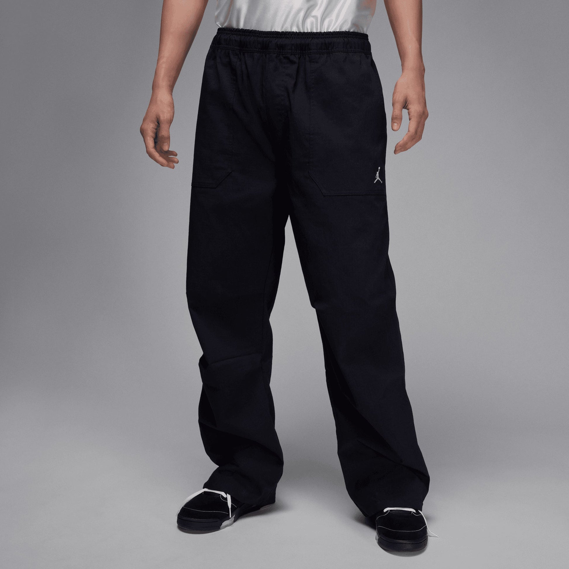 JORDAN | MVP WOVEN PANTS { BLACK/SAIL/SAIL