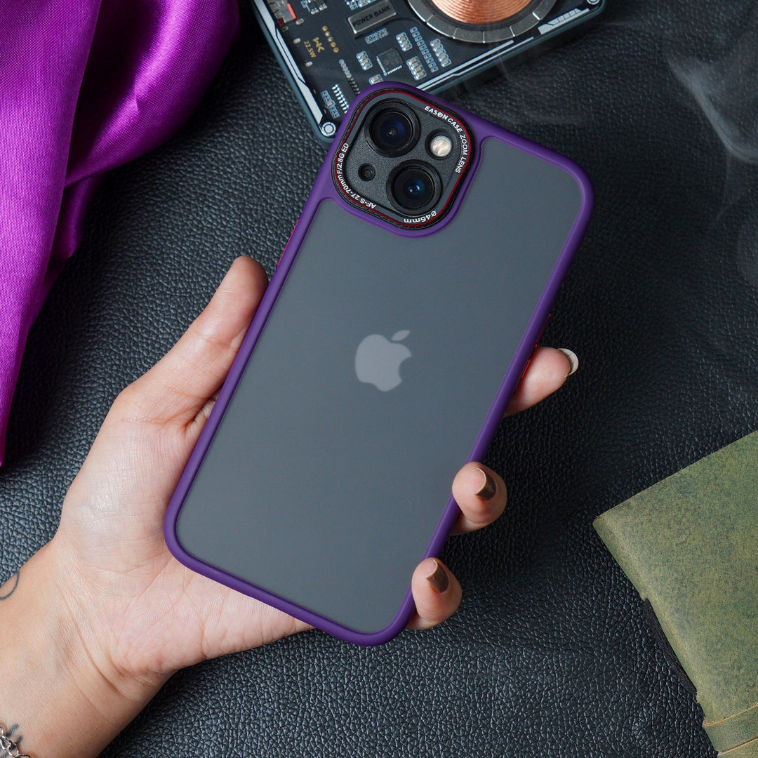 iPhone 14 Series Luxury Matte Shockproof Armor Case