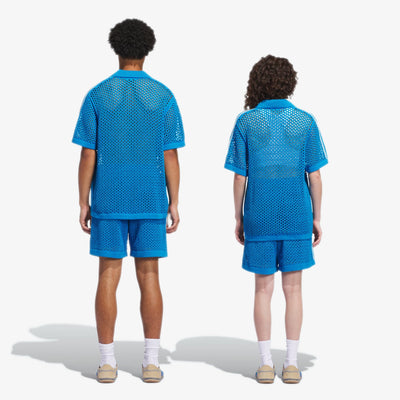 ADIDAS ORIGINALS | CLOT CROCHET POLO BY EDISON CHEN { BRIGHT BLUE
