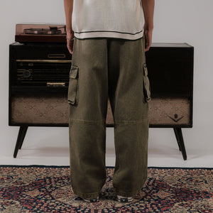 Superkicks | WASHED CARGO PANT { BROWN