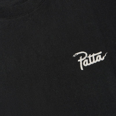 PATTA | PATTA SNAKE HEART T-SHIRT { BLACK