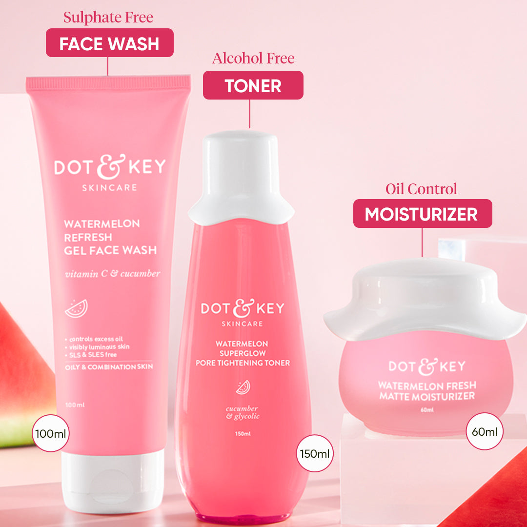Watermelon Luminous Skin Glow CTM Regime