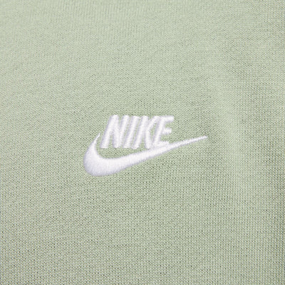 NIKE | CLUB FLEECE OVERSIZED FRENCH TERRY CREW { JADE HORIZON/JADE HORIZON/WHITE