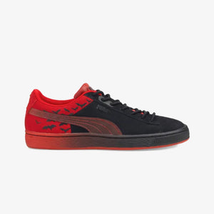 Puma | x BATMAN SUEDE CLASSIC YOUTH  { BLACK/RED
