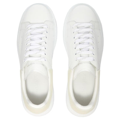 Alexander Mcqueen Oversized White Pearl