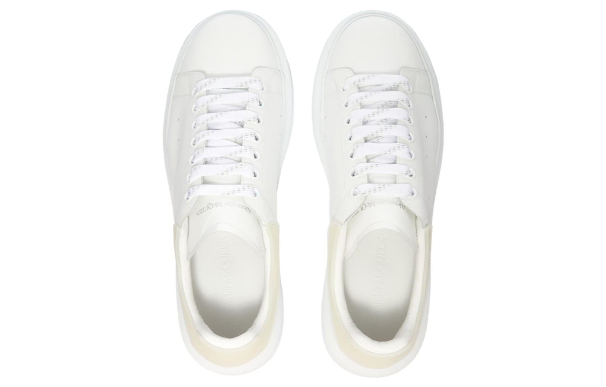 Alexander Mcqueen Oversized White Pearl