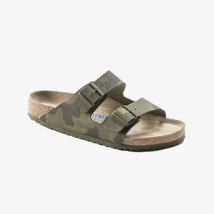 Birkenstock | ARIZONA SOFT FOOTBED  { GREEN/DESERT SOIL CAMO