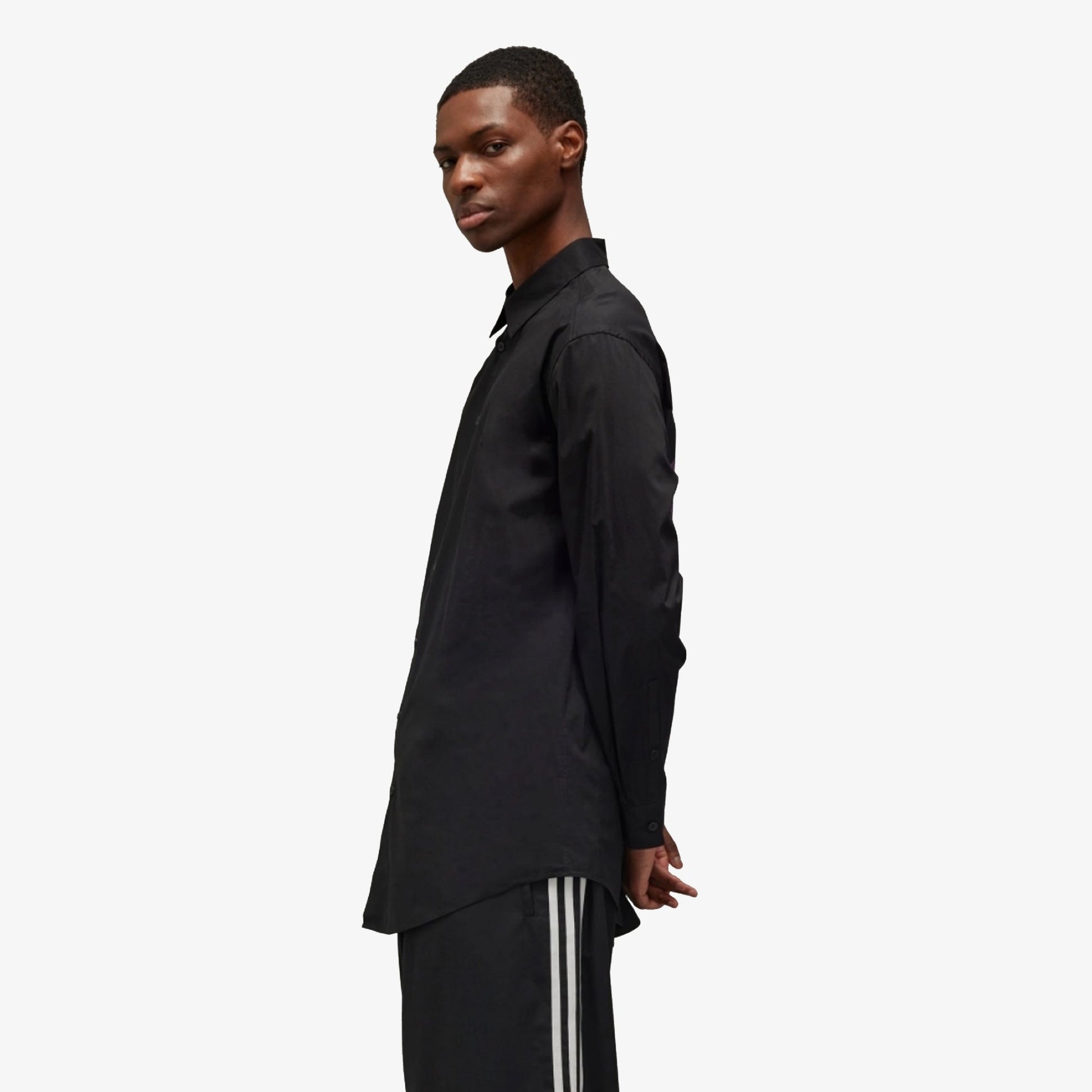 Y-3 | GRAPHIC SHIRT { BLACK