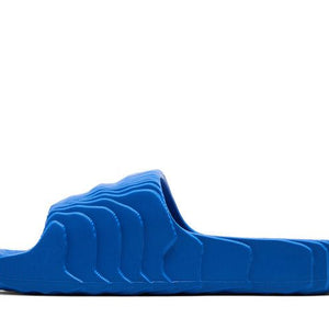 adidas Adilette 22 Slides Blue Bird Core Black