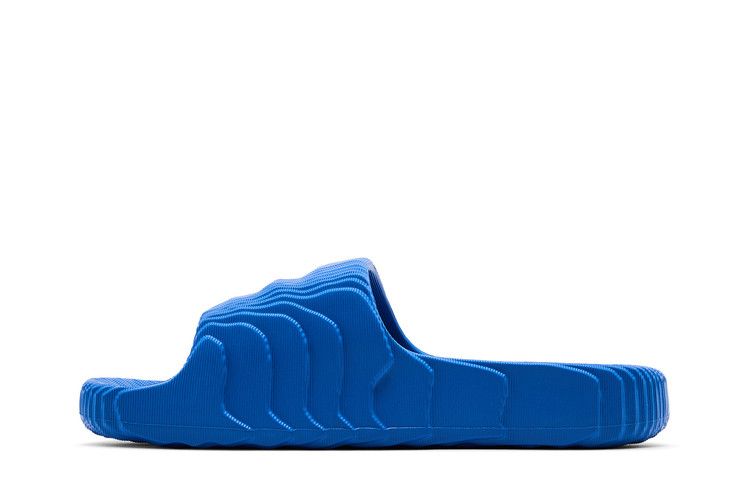adidas Adilette 22 Slides Blue Bird Core Black