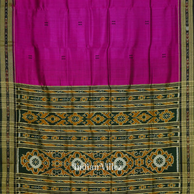 Deep Rani Butta Design Odisha Ikat Khandua Silk Saree