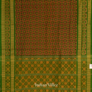 Multi Color Pure Sambalpuri Ikat Silk*Cotton (Bapta) Saree