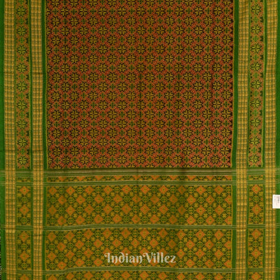 Multi Color Pure Sambalpuri Ikat Silk*Cotton (Bapta) Saree