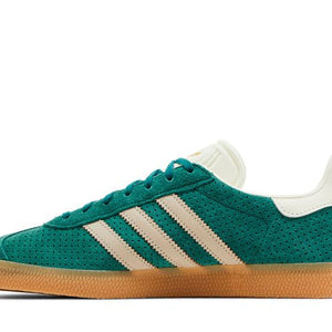 adidas Gazelle Collegiate Green Wonder Beige Gold Metallic