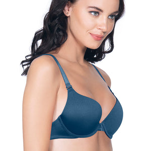 Perfect Lift Padded Wired Demi Bra - Bottle Green
