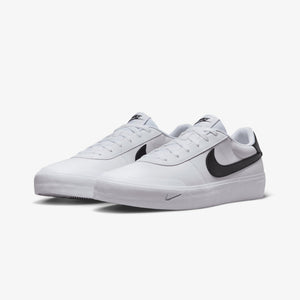 Nike | COURT SHOT { WHITE/BLACK