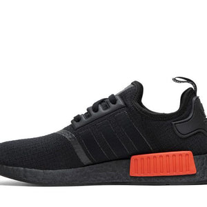 adidas NMD R1 Core Black Lush Red