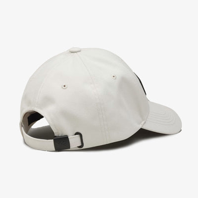 Y-3 | FRONT WEBBING CAP  { TALC