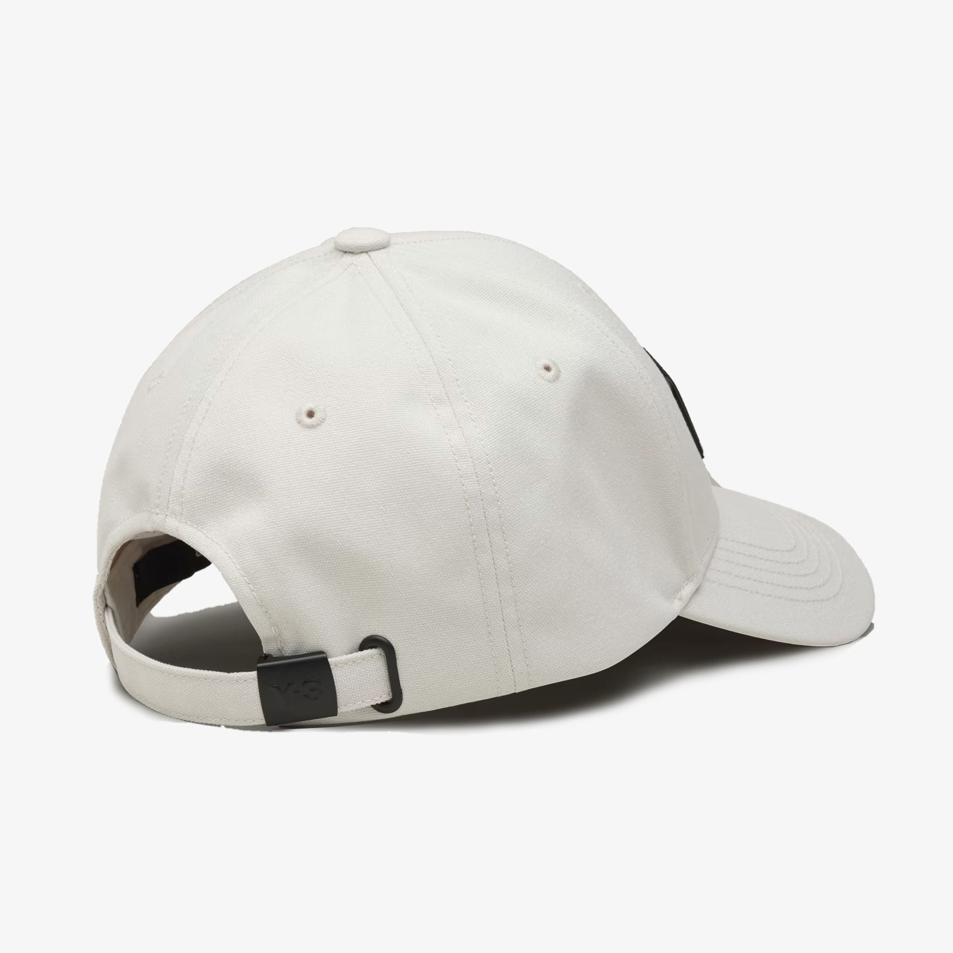 Y-3 | FRONT WEBBING CAP  { TALC