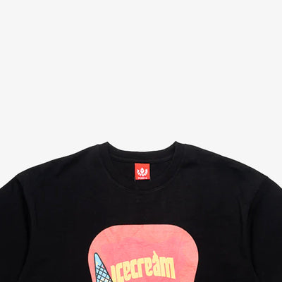 Icecream | CONE CLASSIC S/S TEE { BLACK