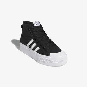 Adidas Originals | NIZZA PLATFORM MID  { BLACK