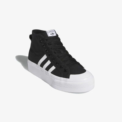 Adidas Originals | NIZZA PLATFORM MID  { BLACK