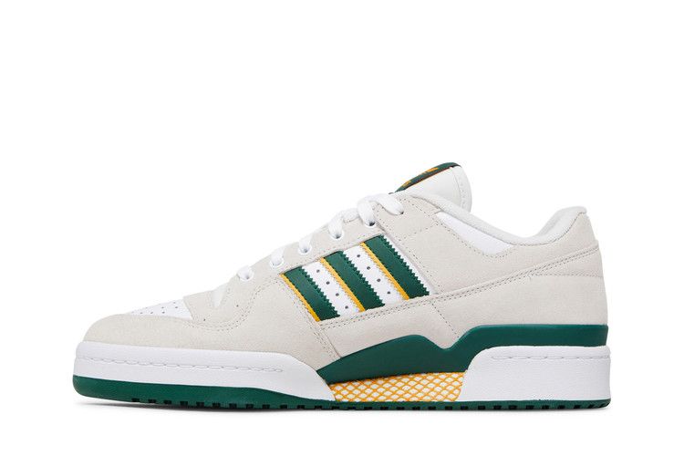adidas Forum 84 Low ADV White Dark Green Preloved Yellow
