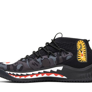 adidas Dame 4 A Bathing Ape Black