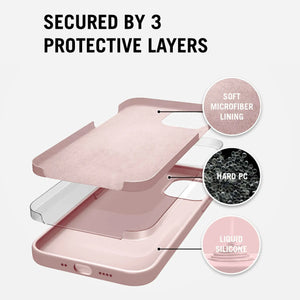 Solid Midnight Soft Silicone iPhone Case
