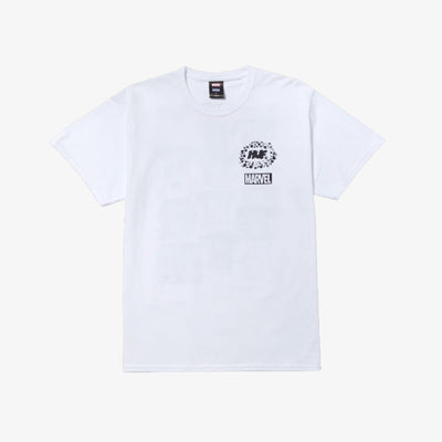 HUF | X AVENGERS GALACTIC TEES T-SHIRT  { WHITE
