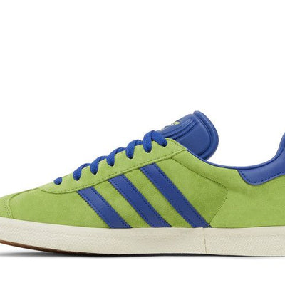 adidas Gazelle Lime Royal Blue