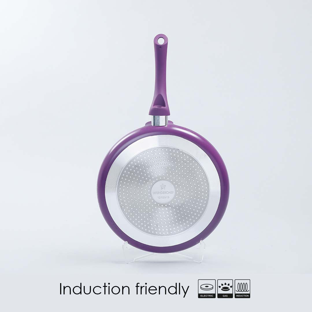 Royal Velvet 24 cm Non-Stick Dosa Tawa | Induction Bottom.