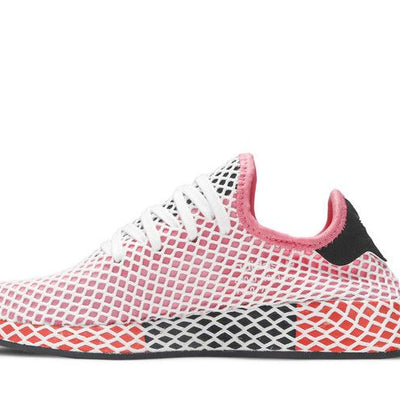 adidas Deerupt Core Black Chalk Pink (Women's)
