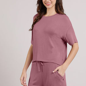 Serene Dream Top - Mesa Rose