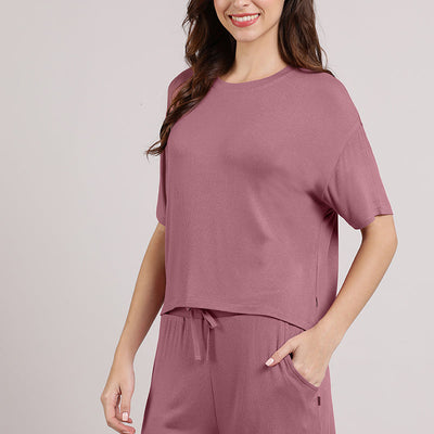 Serene Dream Top - Mesa Rose