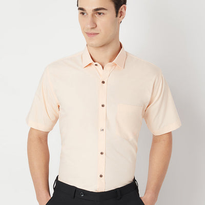 Wrinkle Free Half Sleeve Shirt