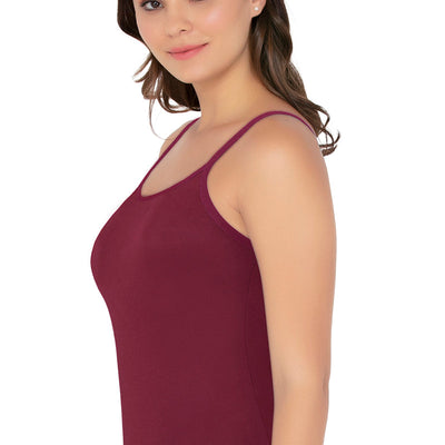 Cotton Camisole - Aubergine