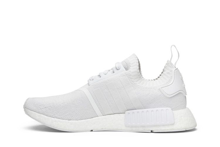 adidas NMD R1 Primeknit Triple White