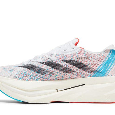 adidas Adizero Prime 2 Strung Cloud White Core Black Lucid Cyan