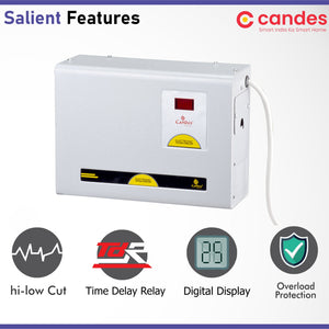 Crystal Stabilizers for Inverter/ Split/ Window AC upto 2 Ton 5KVA (130 V-285 V)