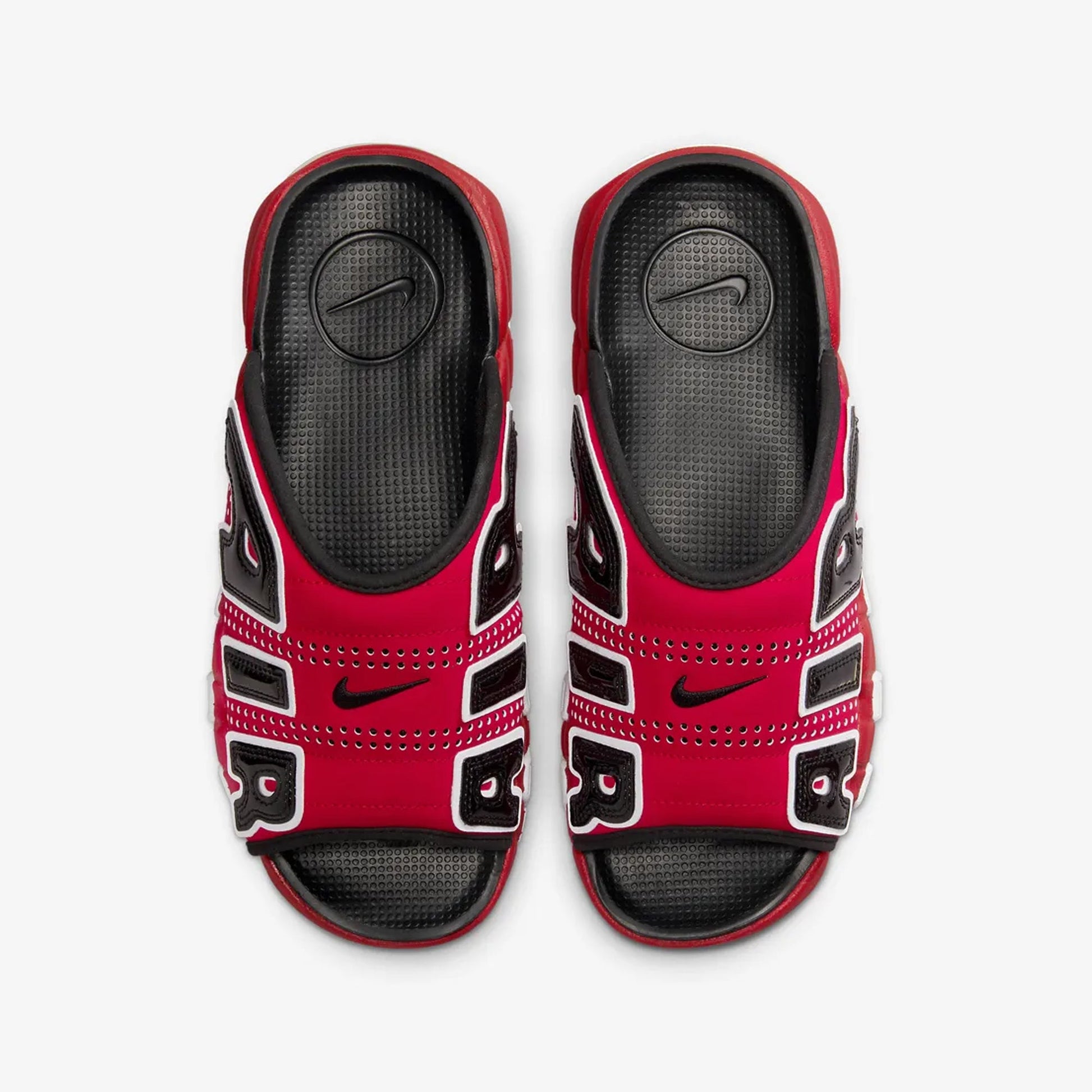 Nike | AIR MORE UPTEMPO  { UNIVERSITY RED/WHITE-BLACK-CLEAR