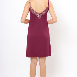 Lace Touch Sleep Chemise - Anemone