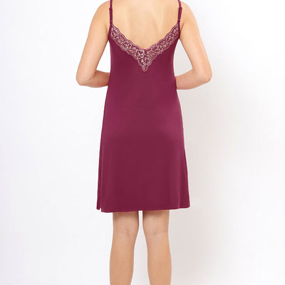 Lace Touch Sleep Chemise - Anemone