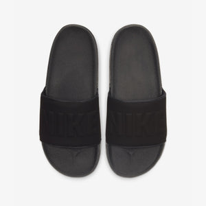 Nike | OFFCOURT  { ANTHRACITE/BLACK-BLACK