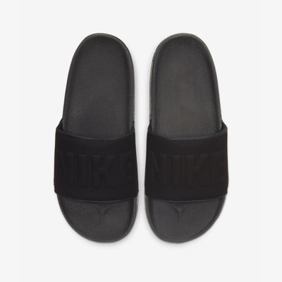 Nike | OFFCOURT  { ANTHRACITE/BLACK-BLACK