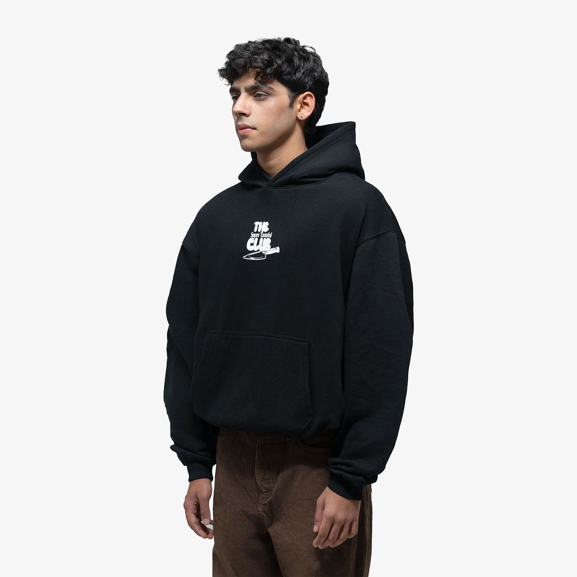 SUPERKICKS | THE BREADWINNER HOODIE { BLACK