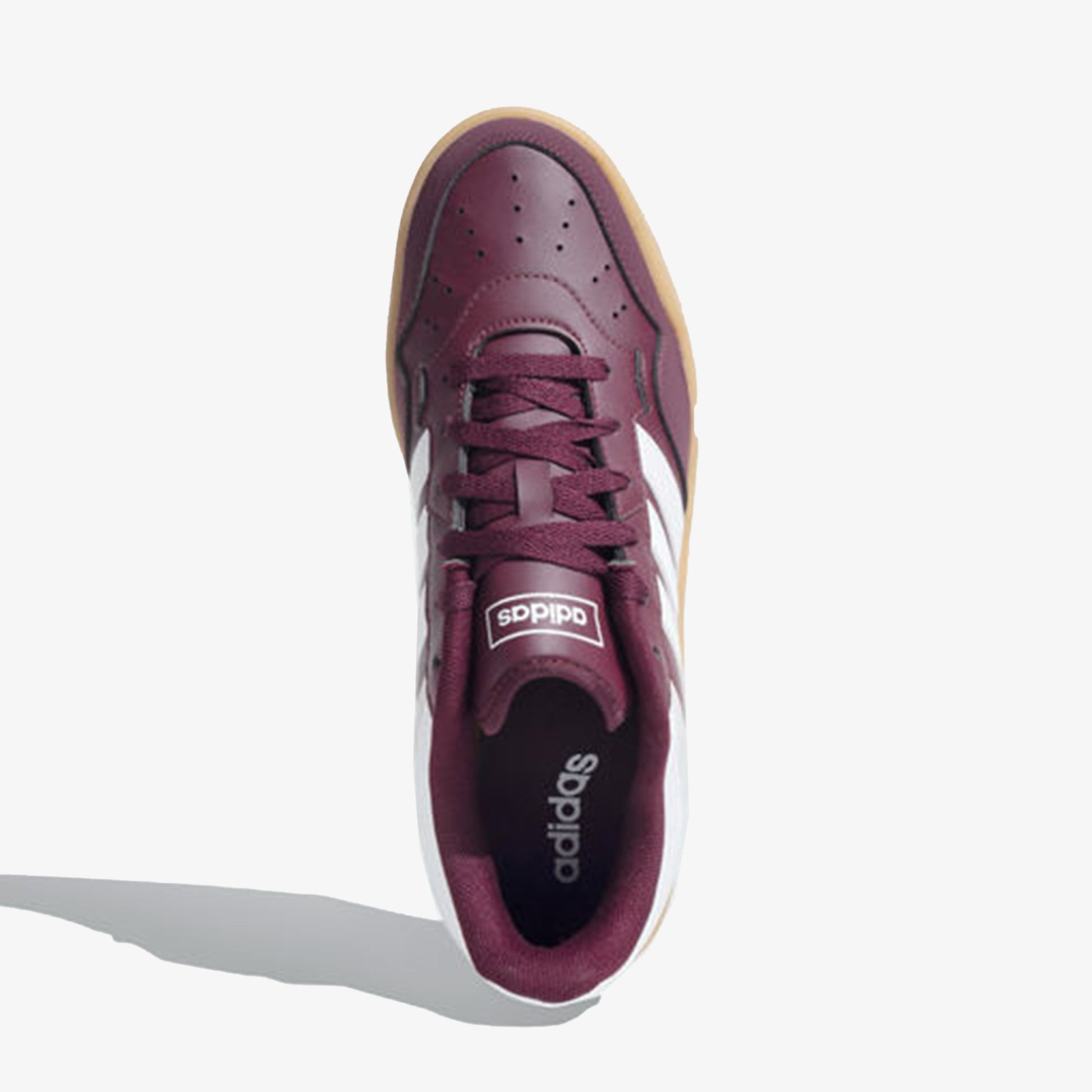 ADIDAS ORIGINALS | HOOPS 4.0 IKD { MAROON/FTWWHT/GREONE