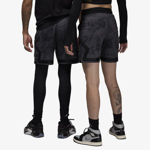 JORDAN | SPORT DRI-FIT PRINTED DIAMOND SHORTS { BLACK/DARK SHADOW/BLACK