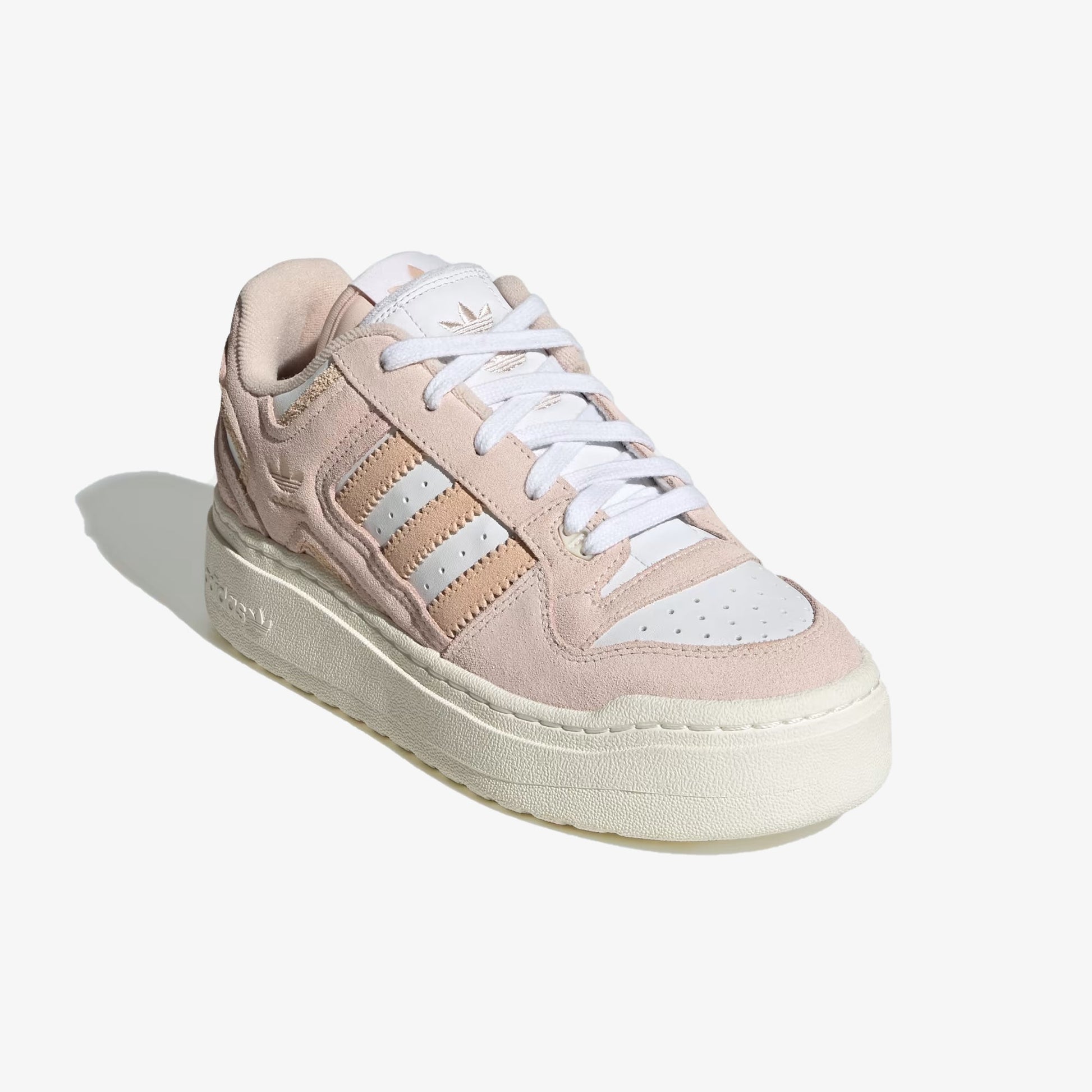 Adidas Originals | FORUM XLG  { WHITE/HALO BLUSH