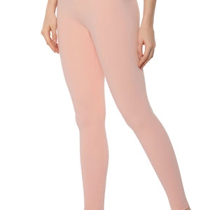 LuxeHeat Leggings - Cameo Rose